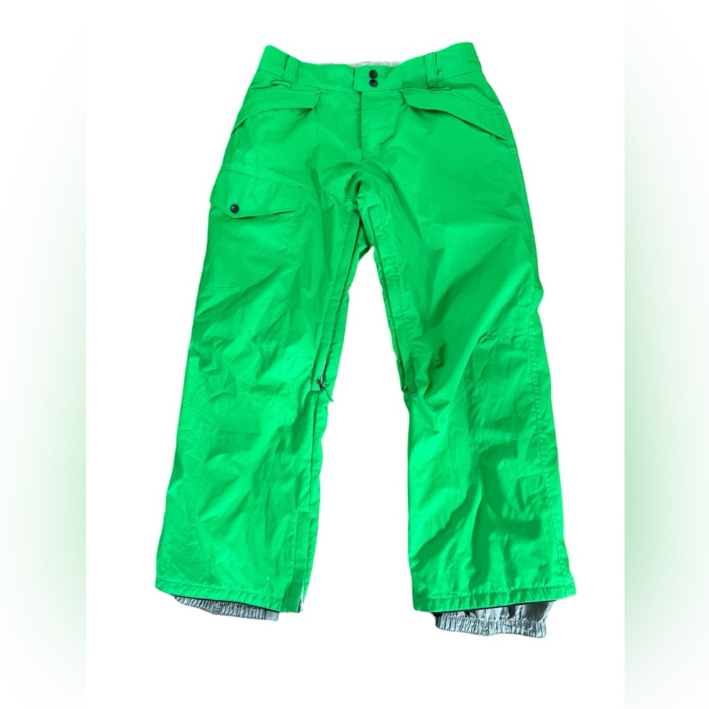 Aperture bright green men’s medium snowboarding pants